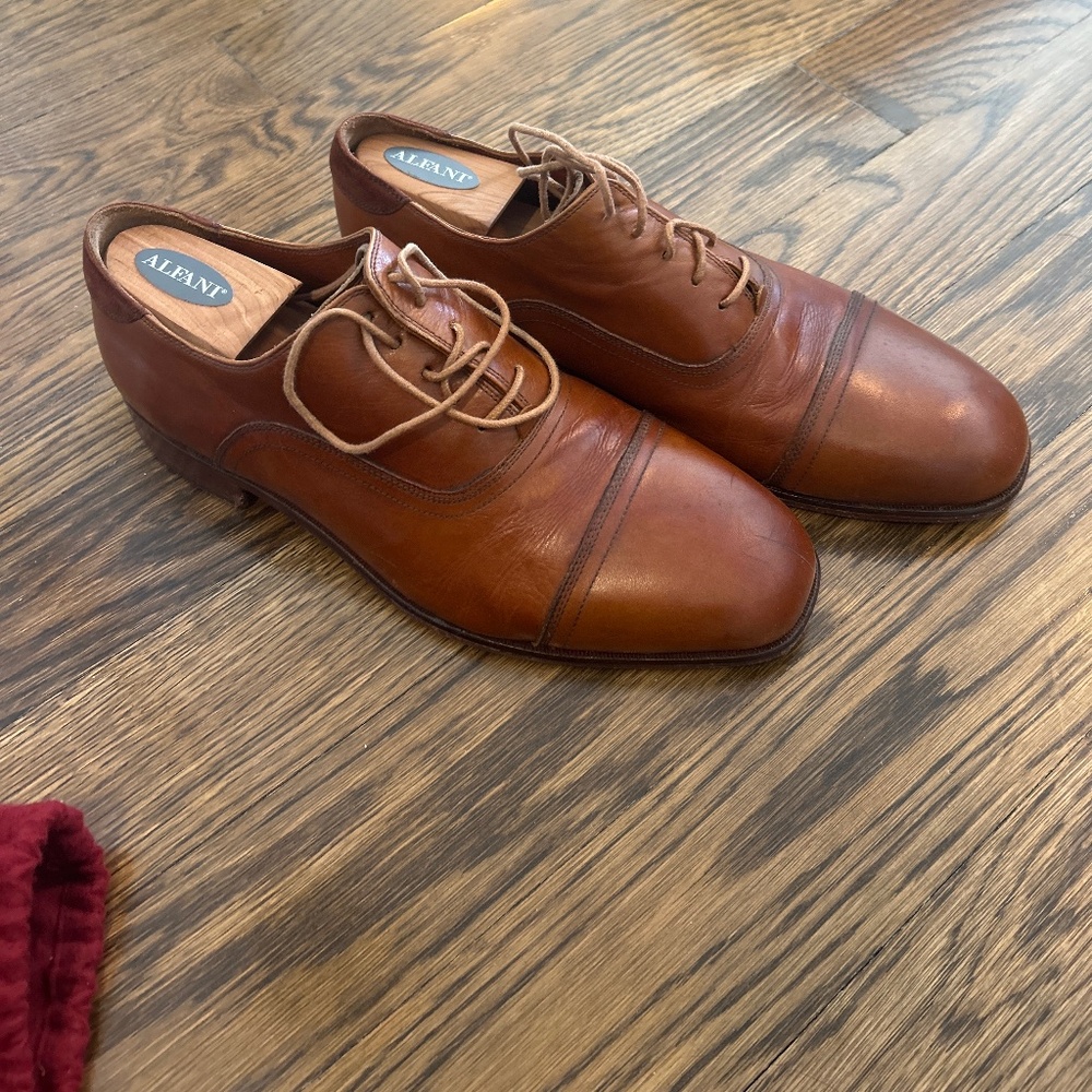 Florsheim x Duckie Brown Leather Oxford dress shoes Size 11